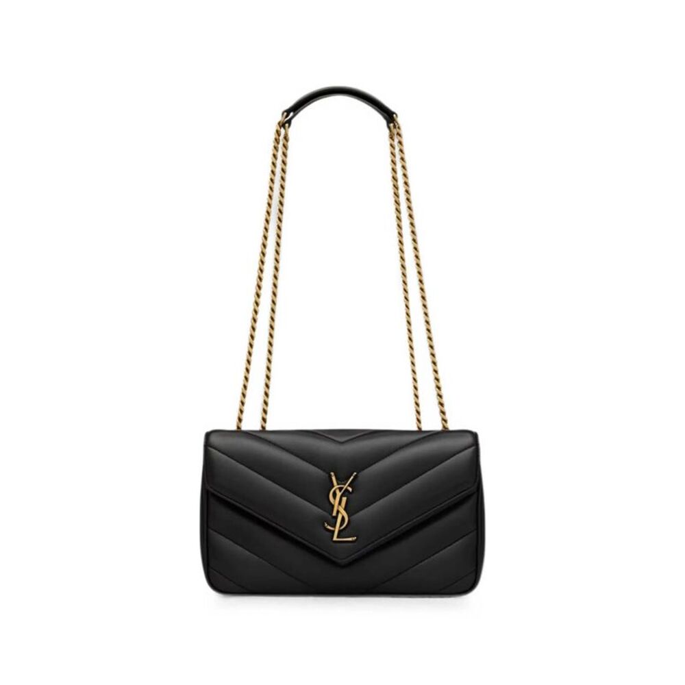 Loulou Small Bag In Matelassé Lambskin Women